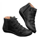 Spring Flat Shoes Female Casual Short Boots Fashion-BS00976-Veeddydropshipping